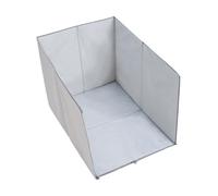 Litter Box Shield - Splash-Proof Enclosure for Cat Hygiene | Polyester PVC with High Side Design, Anti Leakage Guard Cover. for Kittens, Home, Bathroom, Untidiness Prevention