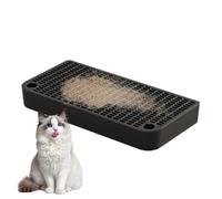 Litter Box Step, Double Layered Litter Trapper with Filter Function, Non-Slip Cat Litter Mat, Waterproof Home Kitten Toilet Ramp Pedal, Easy Clean Pet Tracking Solution