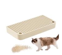 Litter Box Step, Double-Layered Litter Trapper with Filter, Waterproof Kitten Toilet Ramp Pedal for Pets, Bunnies, and Small Animals 12.6x6.3x1.57 inches