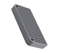 Litter Box Step, Double Layered Trapper, 12.6x6.3in Filter Function Ramp, Waterproof Toilet Pedal, Non Slip Design for Home, Kitten, Pet, Bunny, Animal, Hygiene Use