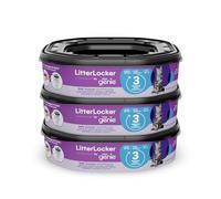 Litter Genie - 9 mois - Lot 3 Recharges XL Poubelle à Litière Octogonales | Film Multi-Couches Antibactérien - 6 m par Recharge - 9 mois pour 1 Chat - Compatible LitterLocker & Fashion - Anti-Odeur