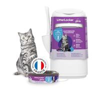 Poubelle à litière LitterLocker® by Litter Genie - poubelle LitterLocker® + 3 recharges