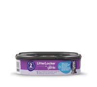 Litter Genie LitterLocker, 1 cartouche de recharge, film spécial original avec barrière anti-odeurs garantie 100% protection contre les odeurs, cassette de 2 mois