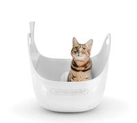 Litter Locker Bac à litière Litter Box - Blanc fourni avec Une Pelle à litière