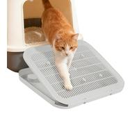 Litter Mat Petit, Lavable Double Couche Surélevé Accessoires pour Animaux Domestiques, Tapis de Litière pour Chat - Pour Intérieur Extérieur Maison Entrée Coin Sous Lit Reptiles Porte Sol