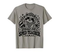 Littéralement, Juste Un Professeur de Vitesse, Un Mignon Raton Laveur, Une éducation spécialisée T-Shirt