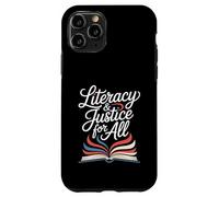 Littératie et Justice pour Tous Les Amateurs de Livres Ban Reader Library Coque pour iPhone 11 Pro