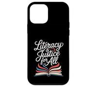 Littératie et Justice pour Tous Les Amateurs de Livres Ban Reader Library Coque pour iPhone 12 Mini