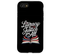Littératie et Justice pour Tous Les Amateurs de Livres Ban Reader Library Coque pour iPhone SE (2020) / 7/8