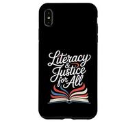 Littératie et Justice pour Tous Les Amateurs de Livres Ban Reader Library Coque pour iPhone XS Max