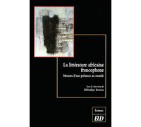 littérature africaine francophone