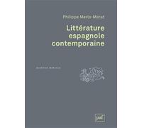 Littérature espagnole contemporaine