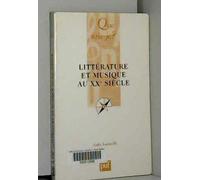 Littérature et musique au XXe siècle