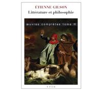 Littérature et philosophie (Œuvres complètes, tome 3)