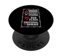Littérature Fantastique Gothique Sombre Romance livresque PopSockets PopGrip Adhésif