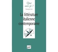 Littérature italienne contemporaine