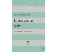 Littérature latine - Manuel de poche
