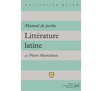 Littérature latine. Manuel de poche - Pierre Maréchaux - Belin Éducation - broché - Livre