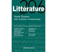 Littérature Nº206 2/2022 Annie Ernaux, une écriture romanesque - Collectif - Armand Colin - broché - Revue