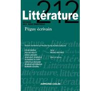 Littérature Nº212 4/2023 Péguy : une perpétuelle invention des formes - Collectif - Armand Colin - broché - Revue