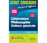 Littérature, philosophie, culture générale - Nouveaux programmes