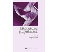 Littérature populaire T.3 Roman policier