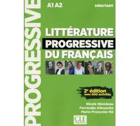 Littérature progressive du français débutant + CD 2ed - NC Livre avec 1 CD audio, 2ème édition - Ferroudja Allouache - Cle International - Livre CD - Méthode de langue CD