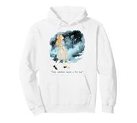 Littérature Vintage inspirante Alice Wonderland Book Sweat à Capuche