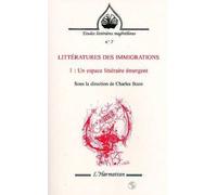 Littératures des immigrations Un espace littéraire émergent - Tome 1 - Charles Bonn - L'harmattan - broché - Livre