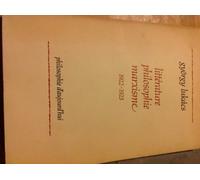 Litteratures philosophie marxisme