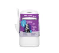 LitterLocker by Litter Genie, L'ORIGINAL, seau à litière pour chats, 50% de rendement en plus, évite le passage quotidien à la poubelle