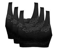 Litthing Brassière Soutien-Gorge sans Armature Dentelle Sexy Respirant Confortable pour l'Entraînement Physique Yoga pour Femme