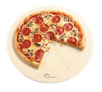 LITTLE BALANCE 3077, Pierre à pizza, Pierre de cuisson ronde XXL Ø 30,5 cm, Pour des pizzas, tartes, pains croustillants et moelleux, Au four, barbecues, planchas, Cordiérite