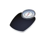 LITTLE BALANCE 8135 Pro M 160, Pese personne balance mécanique, Design semi médical type professionnel, 160 kg / 1 kg, Noir &