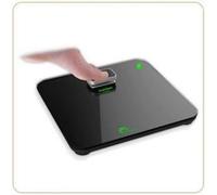 LITTLE BALANCE 8276 Kinetic Premium, Pese-personne sans pile, Rechargeable par son bouton Little Balance, 180 kg / 100 g, Noir Noir G