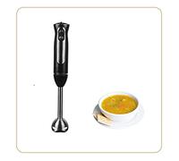 LITTLE BALANCE 8459 Speed Inox 600, Mixeur plongeant, 8 vitesses, Turbo, anti-éclaboussures, 600 W, Inox