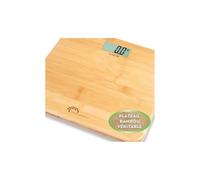 LITTLE BALANCE 8466 My Bamboo, Pèse-personne électronique, 150 kg / 100 g, Bambou véritable