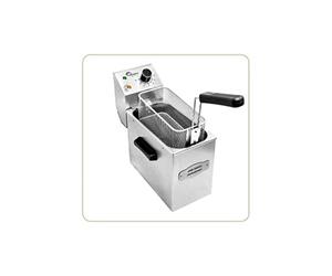 LITTLE BALANCE 8481 My George Pro, Friteuse électrique, Contenance 4 l, Puissance 3200 W, Tout Inox