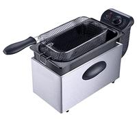LITTLE BALANCE 8521 Happy Frites Tradition, Friteuse électrique, Cuve amovible, 3 l, Puissance 2000 W, Inox