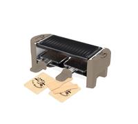 Appareil à raclette 2 personnes 350w marron/noir Little Balance 8693 noir