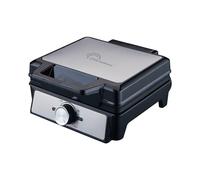 LITTLE BALANCE 8816 Power Gaufres 1600, Gaufrier électrique, Plaques anti adhésives, Sans PFAS, Véritable gaufre liégeoise, épaisse, moelleuse et croustillante, Poignée froide, 1600 W, Noir