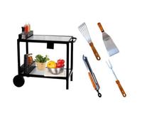 LITTLE BALANCE Accessoire barbecue Chariot Multi Pro 8608 + Accessoires
