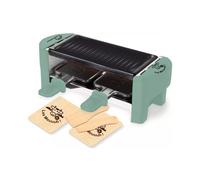 little balance appareil à raclette 2 personnes 350w + gril 8746