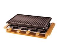 little balance appareil à raclette 8 personnes 1200w bois 8501 premium 8