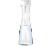 Bouteille filtrante instantanée en verre, capacité de 1,1 litre