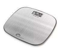 LITTLE BALANCE 8416 Inox Soft USB, Pèse-personne sans pile, Rechargeable USB, 180 kg / 100 g, Inox