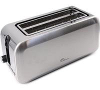 Little balance Grille-pain 4 tranches Dual Inox Acier inoxydable