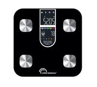 Little Balance - Impédancemètre connecté 8838 - 180 kg/50 g - Noir