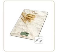 Balance de cuisine - LITTLE BALANCE - Slim USB-R - Portée 5kg / 1g - Motif La Beauce