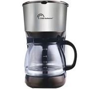 Cafetière filtre - LITTLE BALANCE - 10 tasses - noire & inox